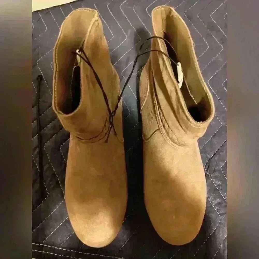 Lady's St John Bay Cute Casual Cozy Y2K ankle boots (#483)